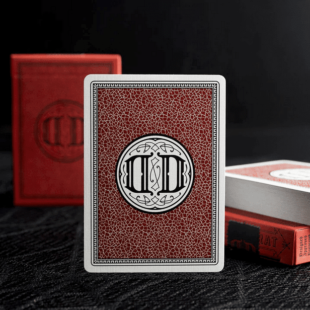 Smoke & Mirrors Anniversary Rouge Edition Playing Cards