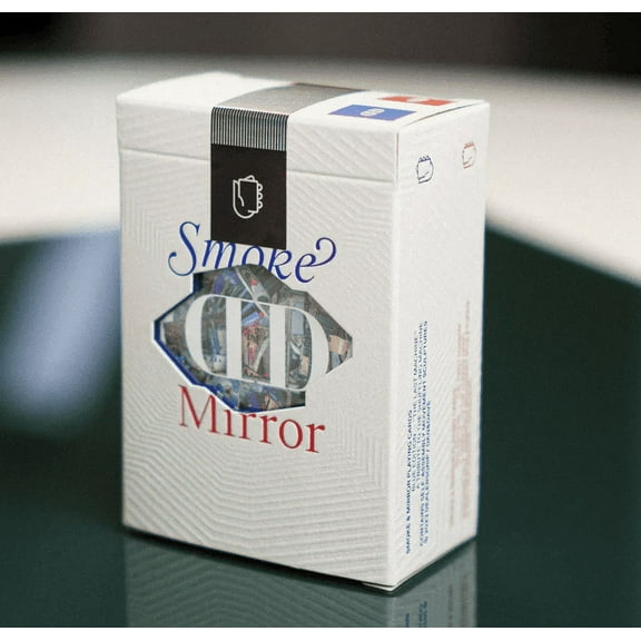 Smoke & Mirrors: First Human Last Machine Gilded Twin Pack Playing Cards by D&D