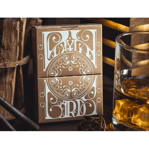 Smoke & Mirrors v8 Deluxe Edition (Gold) Playing Cards by Dan & Dave