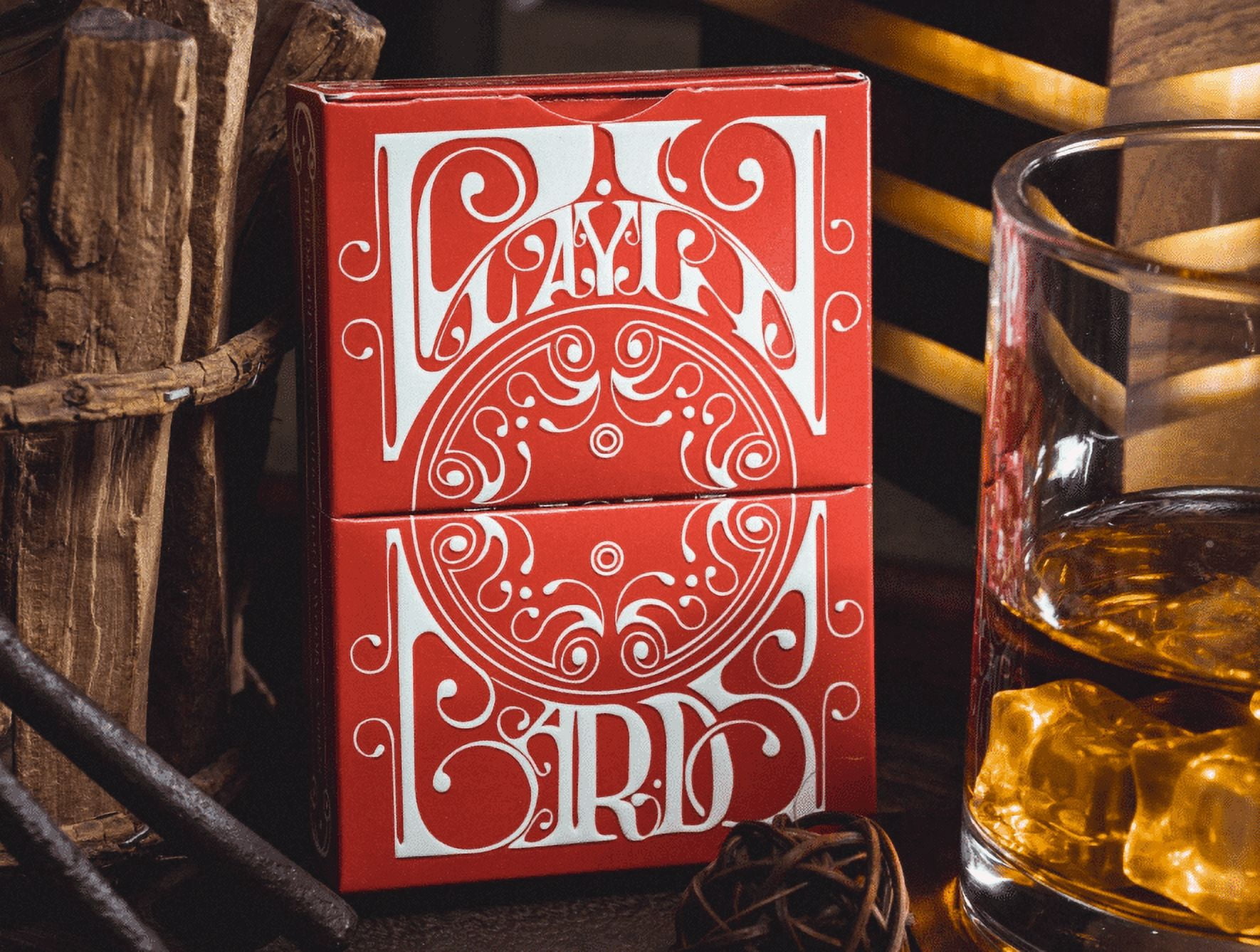 Smoke & Mirrors v8 Deluxe Edition (Red) Playing Cards by Dan & Dave