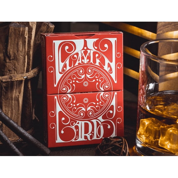 Smoke & Mirrors v8 Deluxe Edition (Red) Playing Cards by Dan & Dave