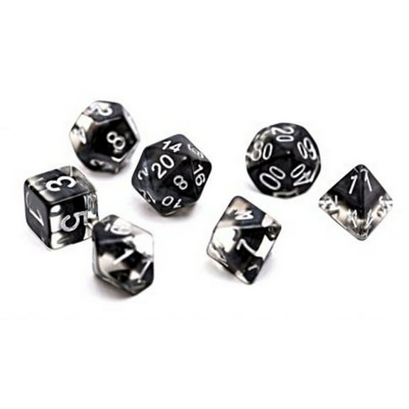 Gate Keeper Games Poly Set - Smoke (7) New