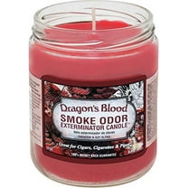 Smoke Odor Exterminator 13oz Jar Candle, Dragon's Blood, 13 oz