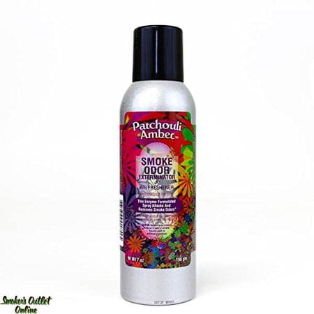 Smoke Odor Exterminator and Air Refreshener, 7 oz, Patchouli