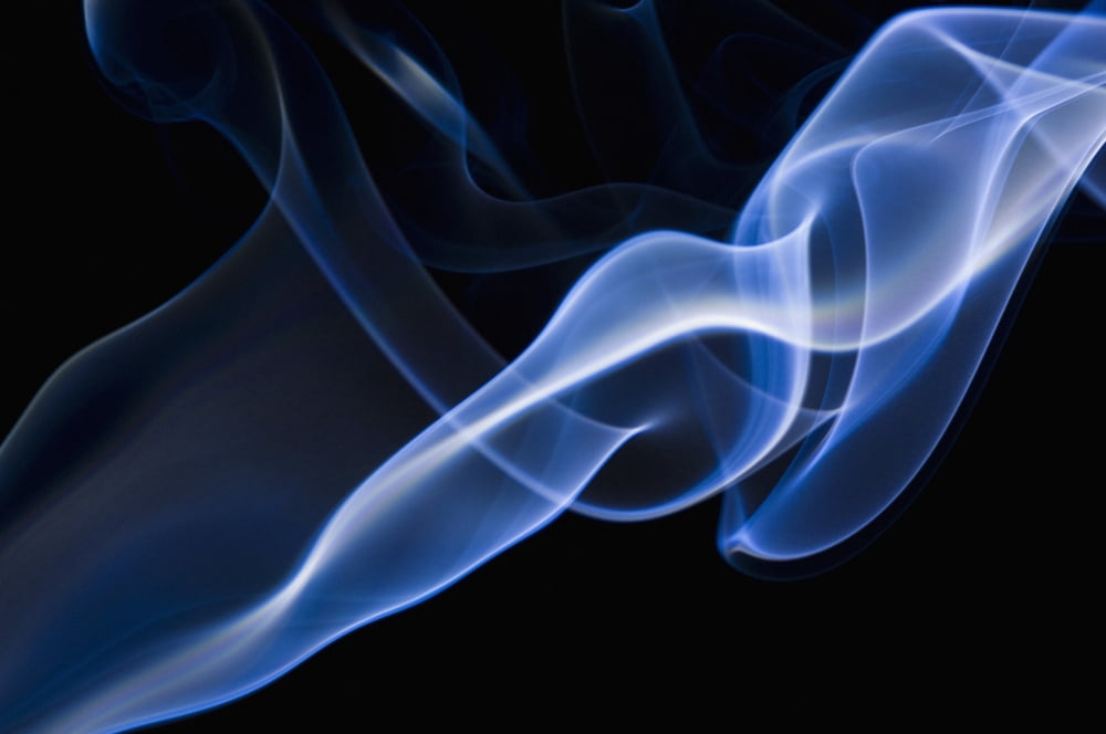 Smoke Patterns Canvas Art - Corey Hochachka Design Pics (17 x 11)