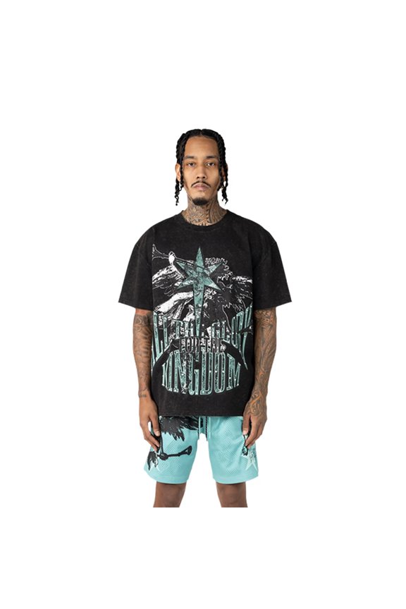 Men All The Glory For The Kingdom Graphic Tee (Black)