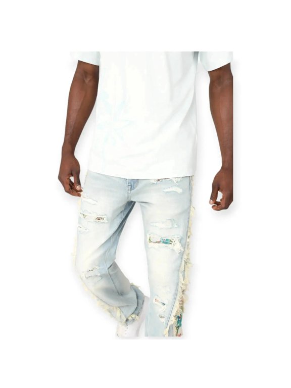Men Tapestry Embo Fashion Jean S25 Straight (Alder Blue)
