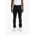 thumbnail image 1 of Smoke Rise Mens Fashion Rip Moto Denim Jean Jet Black 42W x 32L, 1 of 7