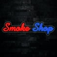 thumbnail image 1 of Smoke Shop LED Neon Sign 27"L x 7"H #33404, 1 of 4