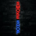 thumbnail image 1 of Smoke Shop LED Neon Sign 4"L x 27"H #33406, 1 of 3