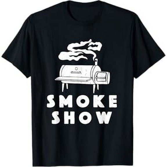 Smoke Show Funny BBQ Grilling Meat Grill Burnt Ends Barbecue T-Shirt
