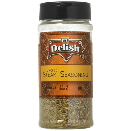 Smoke Steak Seasoning by Its Delish, 11 Oz. Medium Jar