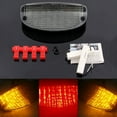 thumbnail image 1 of Smoke Taillight + Turn Signals for Honda Shadow VLX 1100 CBR1100XX Hornet 600, 1 of 3