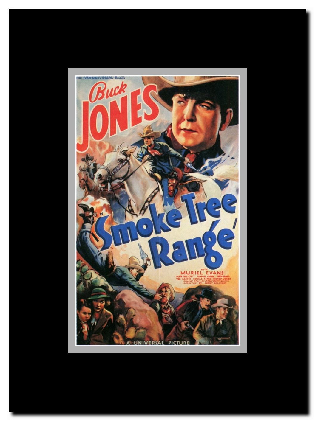 Smoke Tree Range Framed Movie Poster