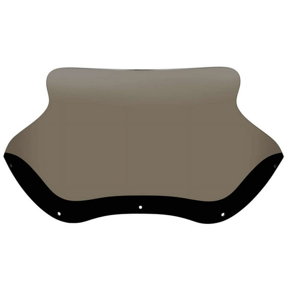 Smoke Windshield (Spoiler Replacement For Oem Fairings Shield Fltr Road Glide 2004-2013 8")