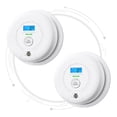 thumbnail image 1 of X-Sense Smoke and Carbon Monoxide Alarm Combo, 10 Year Sealed Battery, Wireless Interconnected Fire & CO Detector, Connects Up to 24 Link+ Devices, 2 PACK, 1 of 8