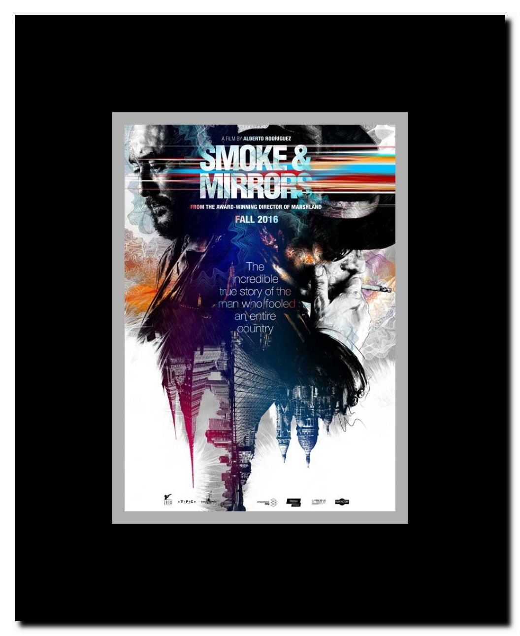 Smoke and Mirrors Framed Movie Poster