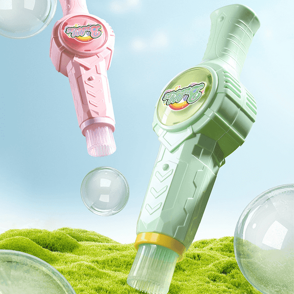 Smoke bubble machine, magic smoke bubble stick with gloves, bouncy bubble stick, colorful smoke bubble machine