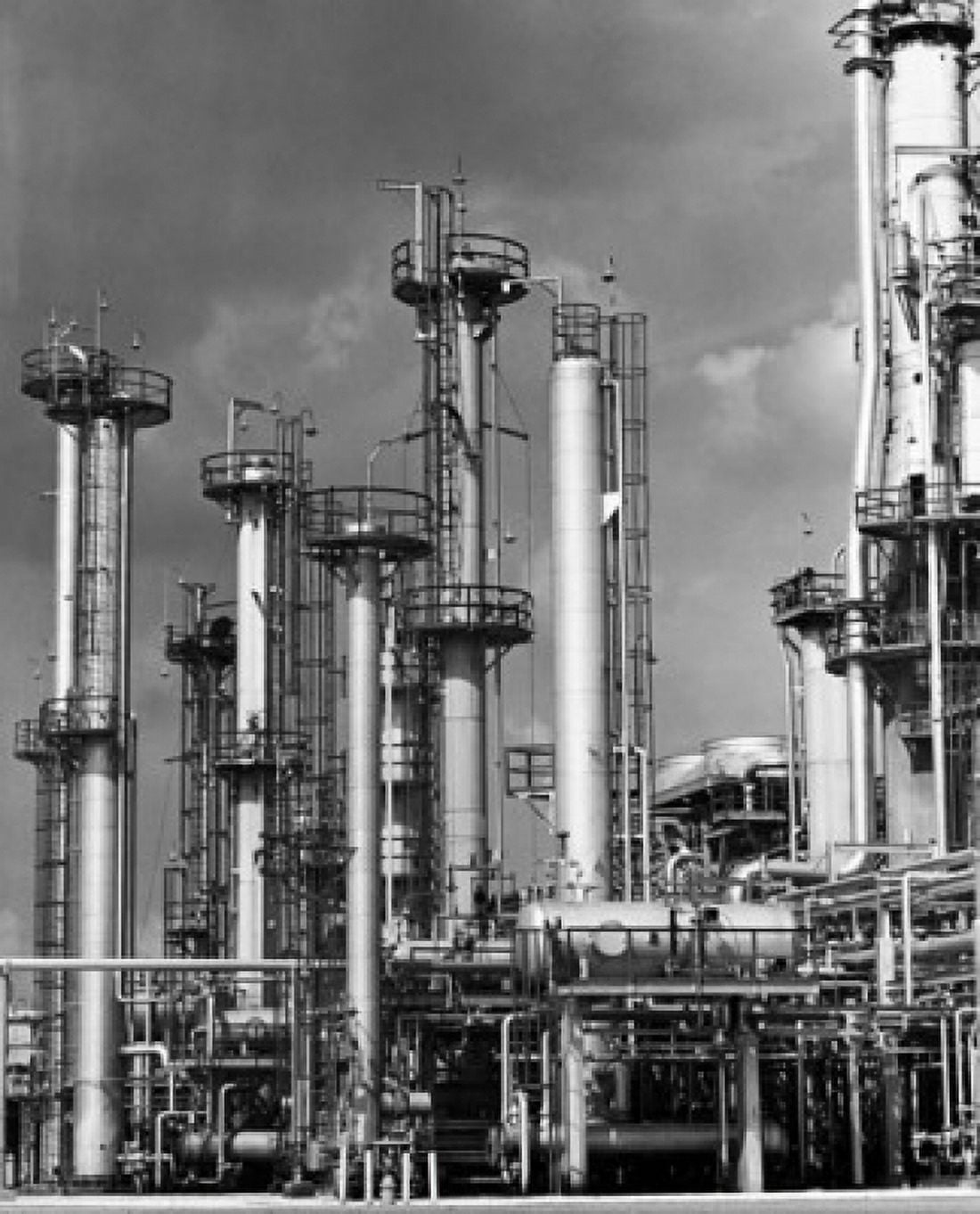 Smoke stack at an oil refinery Murphy Oil Chalmette Louisiana USA Canvas Art - (24 x 36)