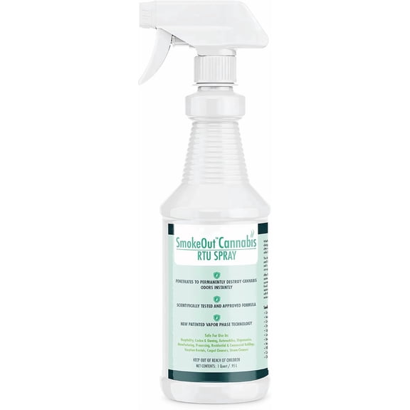 SmokeOut - Commercial Strength Odor Eliminator - Neutralizer, Deodorizer, Odor Remover (32 ounce)