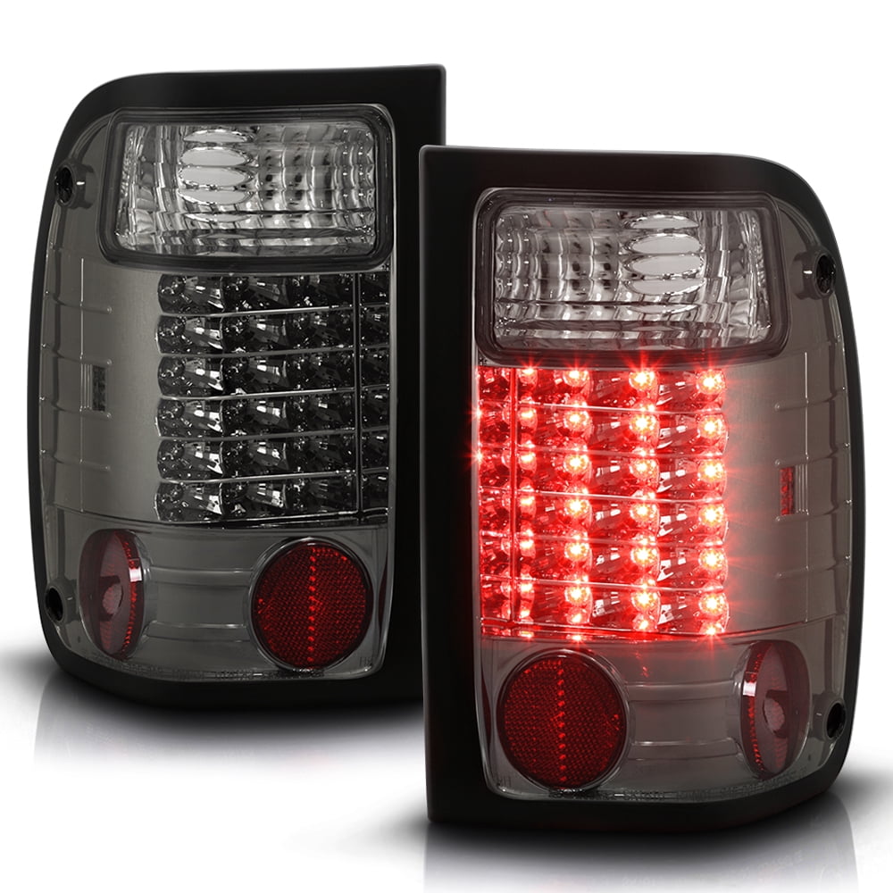 Smoked 01-05 Ford Ranger Led Perform Tail Lights Lamps Left+Right ...