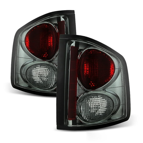Smoked 94-04 Chevy S10 GMC Sonoma Tail Lights Lamps Left+Right Aftermarket Sets