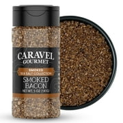 Caravel Gourmet Smoked Bacon Sea Salt - 5 Ounce by Sea Salt Superstore Gluten-Free