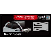Smoked Black Side Window Deflectors 4p compatible with 2018 2019 2020 Elantra GT Hatchback