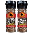 thumbnail image 1 of Smoked Chipotle Spicy Salt with Reusable Grinder by African Dream Foods | All-Natural Chipotle Peppers Infused with Sea Salt | Made in Africa | 2-Pack, 1 of 6