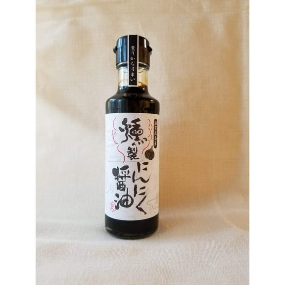 Smoked Garlic Soy Sauce, Takashima, Shiga (150ml) - Kurumira Shop