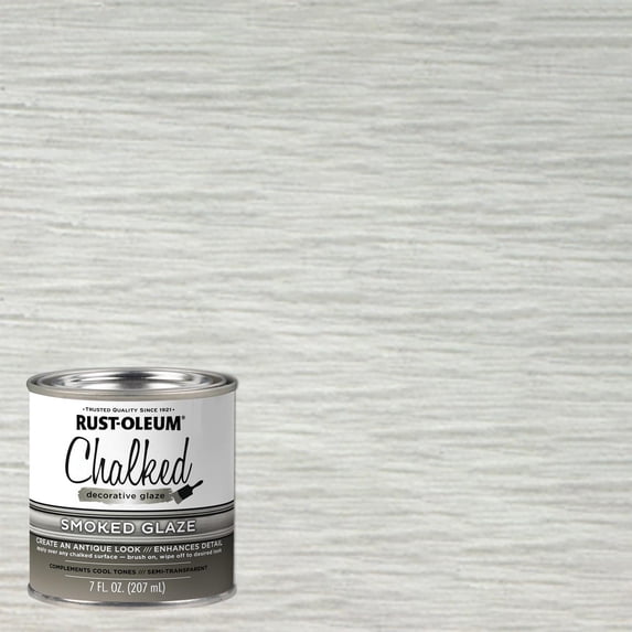 4 Pack, Smoked Glaze, Rust-Oleum Specialty Chalked Matte Paint - 349609 ...