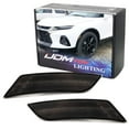 thumbnail image 1 of Smoked Lens Amber Full LED Bumper Side Marker Light Kit For 2019-up Chevrolet Blazer, Powered by 27-SMD LED, Replace OEM Front Sidemarker Lamps, 1 of 9