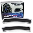 thumbnail image 1 of Smoked Lens Amber Full Strip LED Front Bumper Reflector Replace Side Marker Light Kit For BMW 2019-2022 G20 3 Series 320i 330i 340i, Replace OEM Amber Reflex, 1 of 8