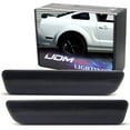 thumbnail image 1 of Smoked Lens Rear Side Marker Light Shells/Housings For 2005-09 Ford Mustang, Replace OEM Back Red Sidemarker Lamps, 1 of 6