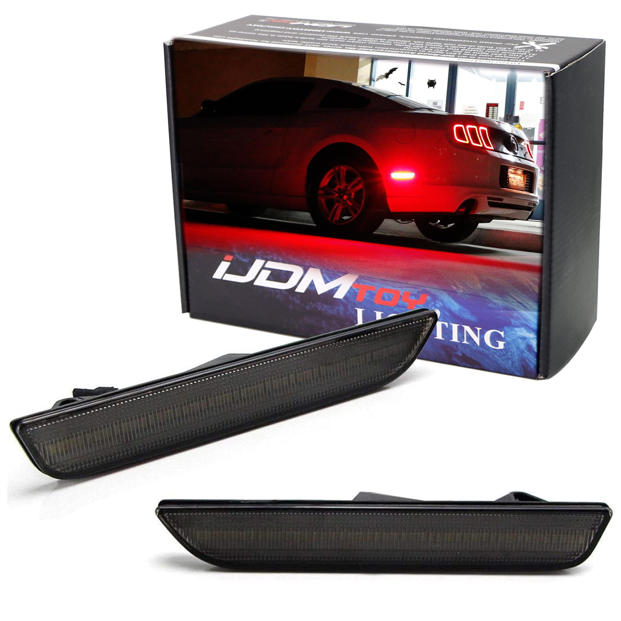 Aexploer LED Side Marker Lights Compatible with Mustang