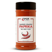 Smoked Paprika XL 7 Ounce Jar Gourmet Restaurant Grade Bold Smoky Spanish Paprika Flavor by SPQR Seasonings
