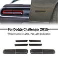 thumbnail image 1 of Smoked Rear Light Car Side Wheel Eyebrow Lamp Cover Set for Dodge Challenger 15+, 1 of 20
