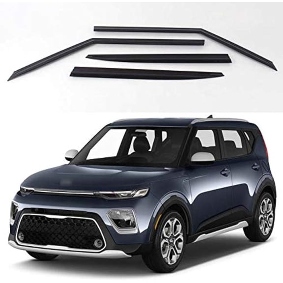 Smoked Sind Window Visors 4p for 2020 2021 2022 Soul