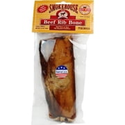 Smokehouse Pet Products Rib Bone Dog Treat, 6"