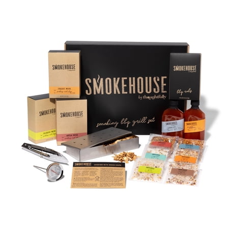Smokehouse by Thoughtfully, Smoking BBQ Grill Gift Set