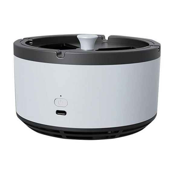 Smokeless Ashtrays for Cigarettes Indoor, 2-in-1 Multifunctional Smokeless Ashtray Home Ashtrays Portable Ash Tray for Home Indoor Car or Office