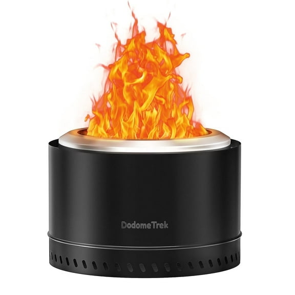 Dodometrek Smokeless Fire Pit, Portable Outdoor Firepit, 20 in Camping Fire Pits