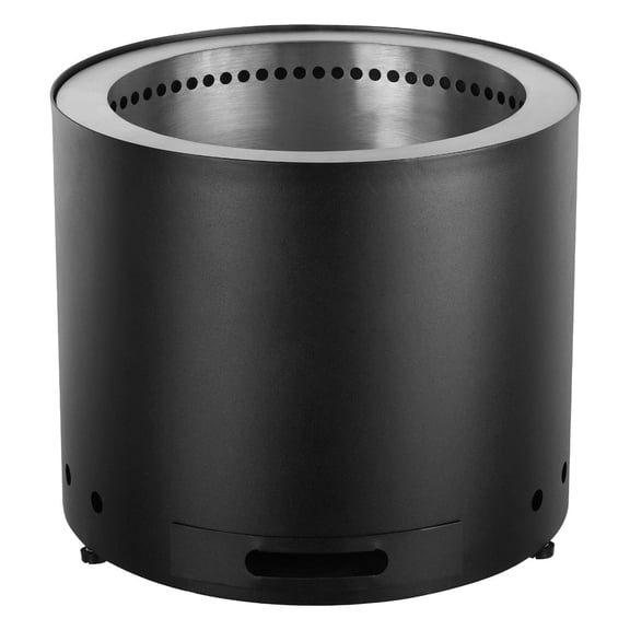Smokeless Fire Pit Wood Burning Stove, 15" Portable Outdoor Fireplace