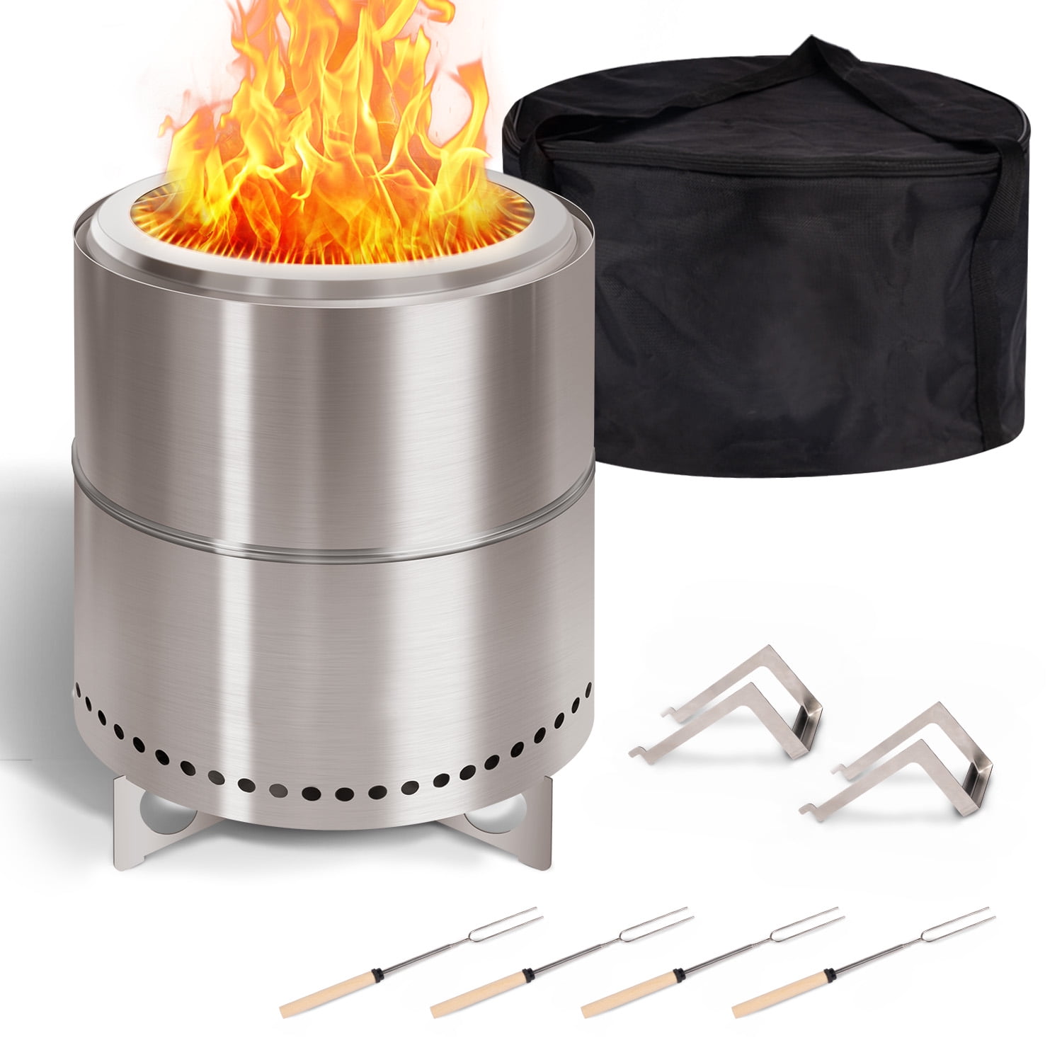 Breeo Smokeless FIrePit (Y Series - Stainless Steel) | 21