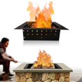  Smokeless Firepit Ring Insert Square 32" OD & 24" ID 2MM Steel