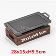 thumbnail image 1 of Smokeless Portable BBQ Grill Korean Japanese Barbecue Grill Charcoal BBQ Oven Alcohol Stove Household Non-stick korean bbq table, 1 of 9