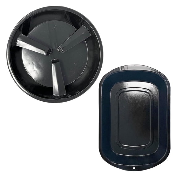 Smoker Flame Disk Bowl and Water Pan Combo Kit for Masterbuilt Smokers