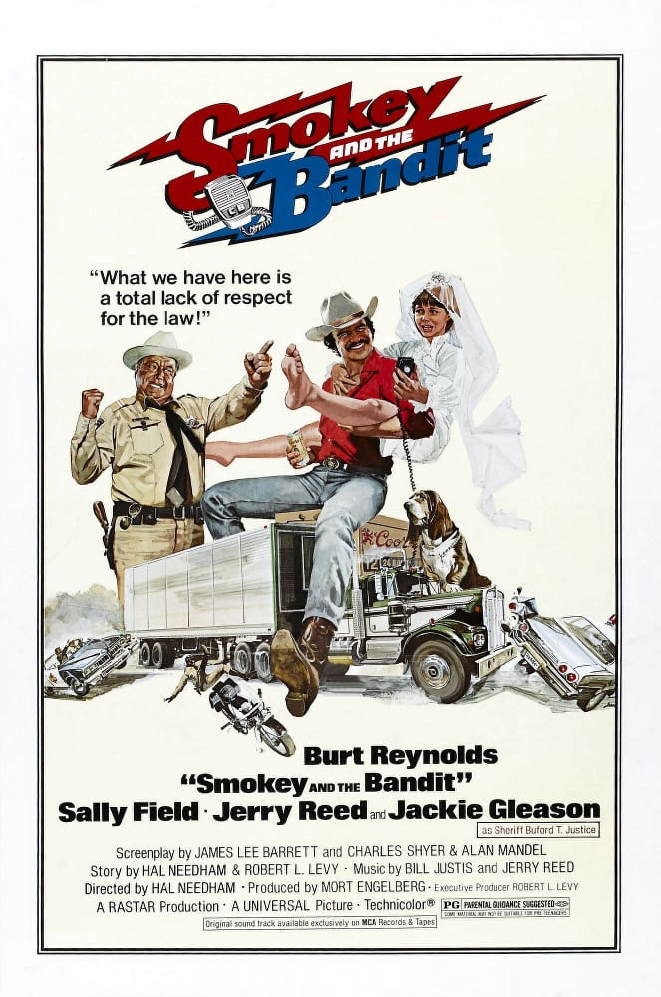 Smokey And The Bandit Canvas Art - (11 x 17)