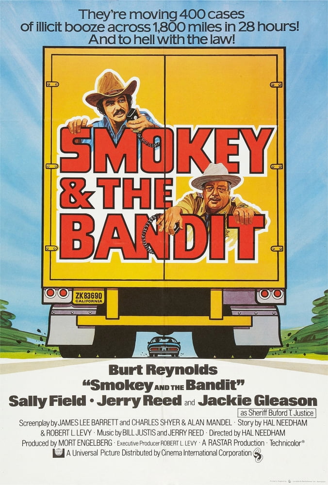 Smokey And The Bandit Canvas Art - (24 x 36)