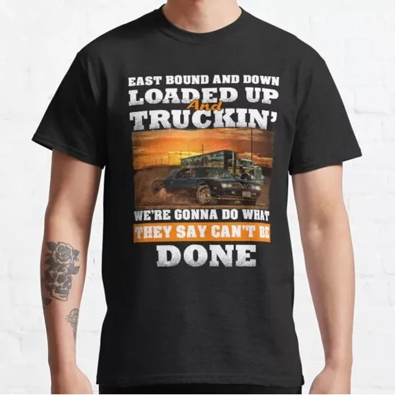 Smokey And The Bandit Quotes T-Shirt Trans Am The Bandit The Snowman Design